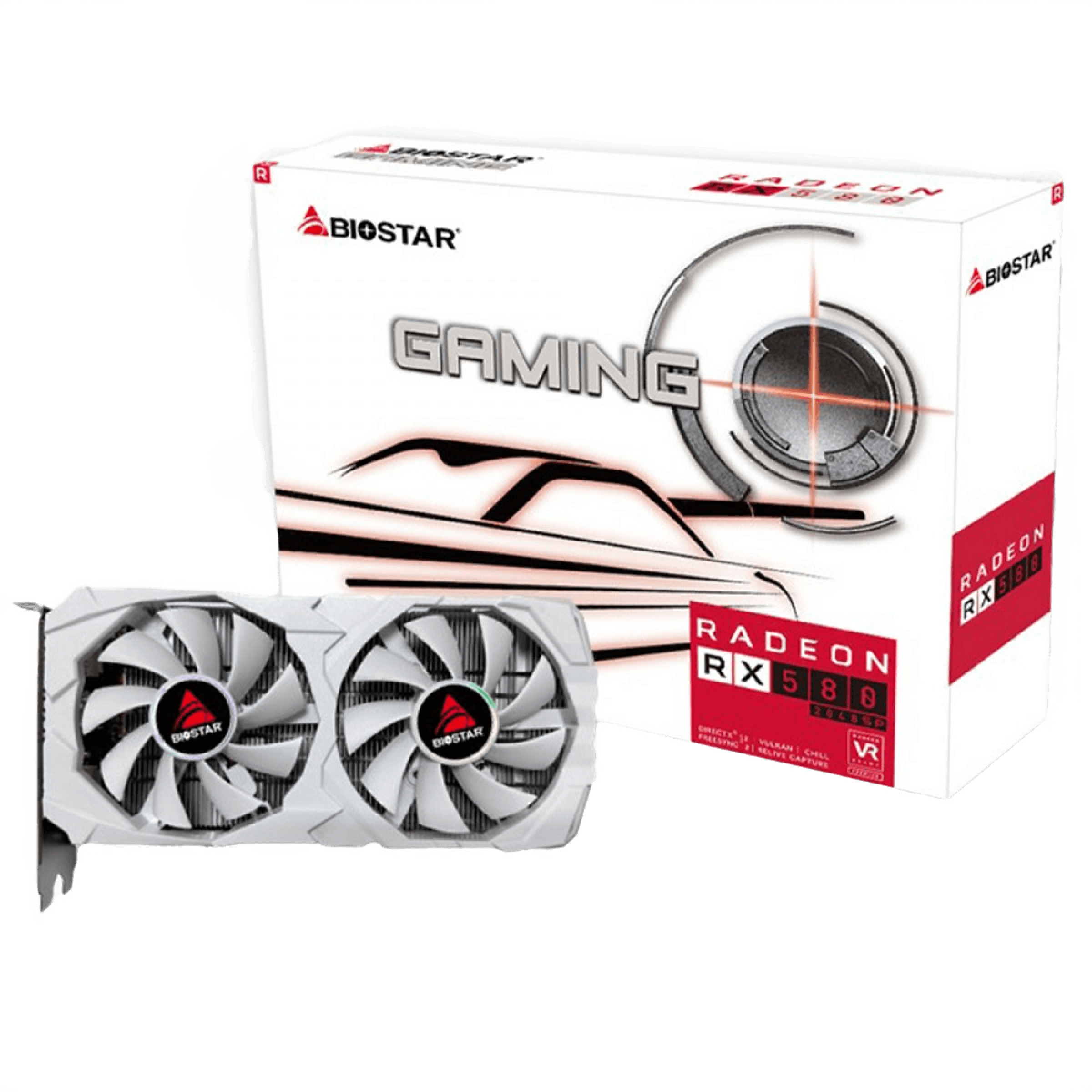 Placa de Vídeo Radeon RX 580 White, 8GB, GDDR5, Edição Limitada