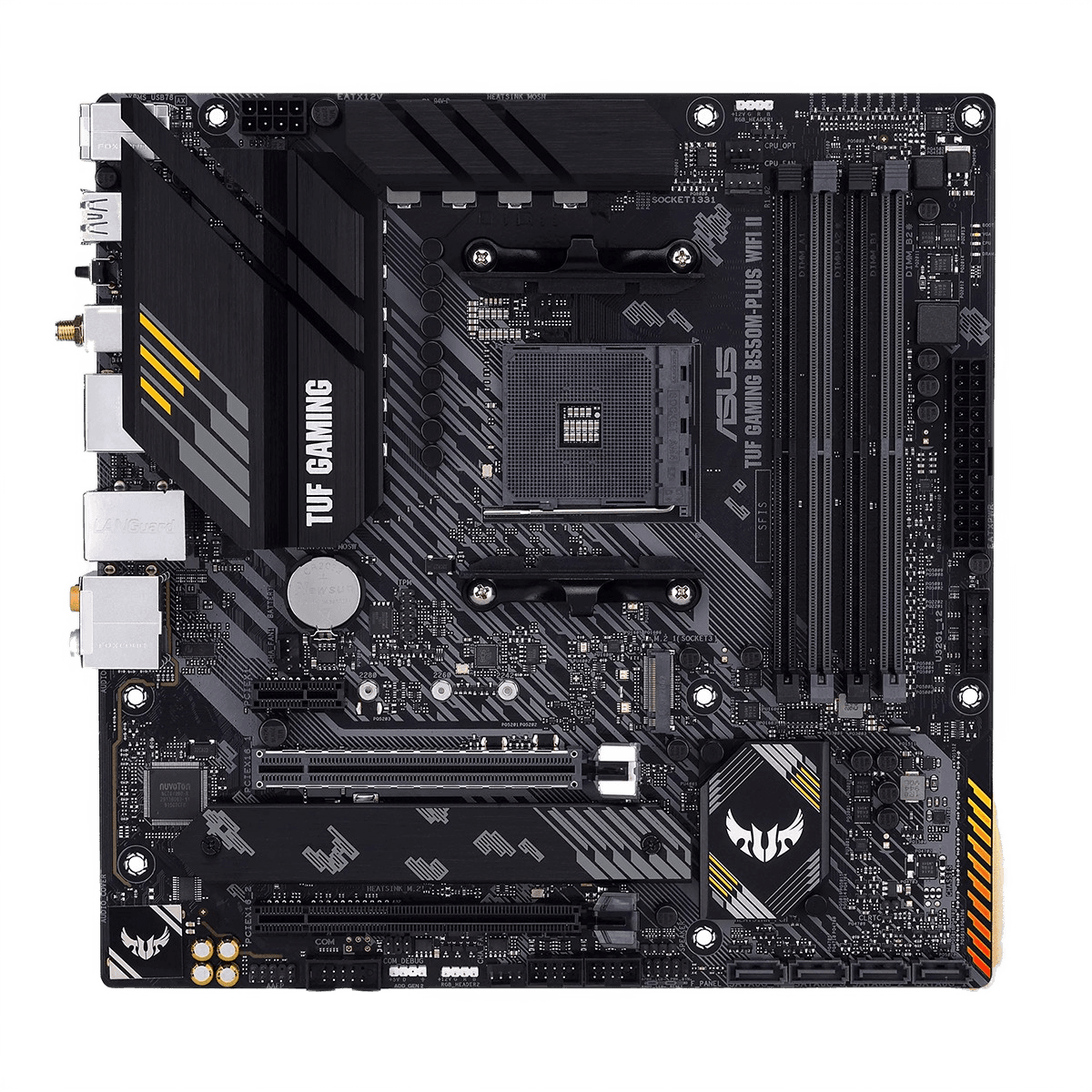 Placa Mãe Asus TUF Gaming B550M-Plus WIFI II, Chipset B550, AMD AM4, mATX, DDR4