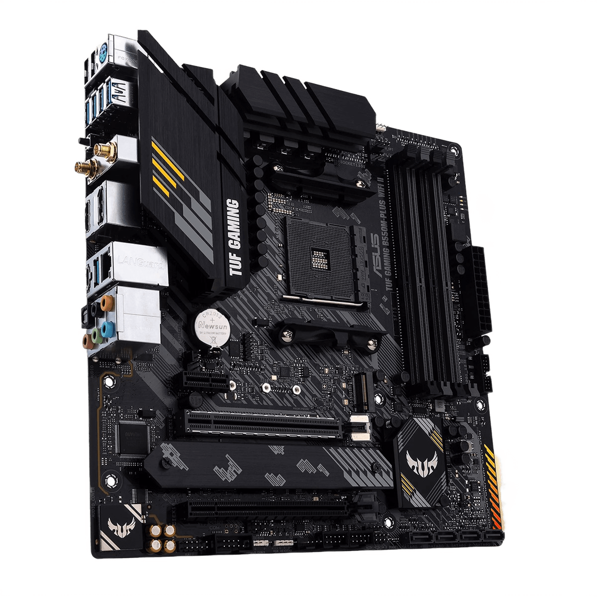 Placa Mãe Asus TUF Gaming B550M-Plus WIFI II, Chipset B550, AMD AM4, mATX, DDR4